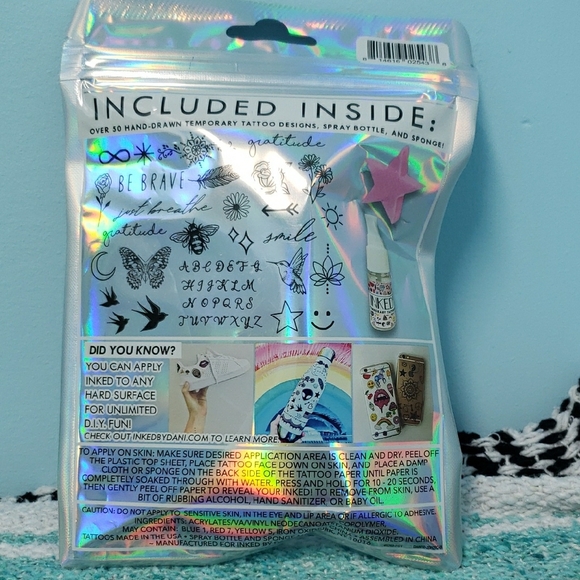 Inked2 Temporary Tattoos Set - Picture 2 of 5